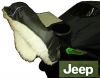 Зимняя  муфта на ручку детской коляски Jeep из 100% натуральной шерсти. Меховая муфта для  рук из натуральной овчины, муфта на коляску, муфта для коляски, зимняя муфта на коляску, купить